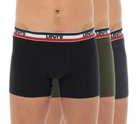 Levi's 3-er Set Boxer Briefs Blau, Khaki & Grau