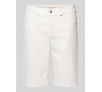 Levi's® 300 Slim Fit Bermudas aus Baumwoll-Mix Modell 'SHAPING BERMUDA' in Weiss, Größe 25