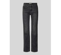 Levi's® 300 Straight Fit Jeans mit 5-Pocket-Design in Anthrazit, Größe 29/30