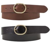 Levi's 37460-0084 RED TAB MAINLINE LEATHER BELT Women's 65
