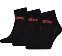 Levis 3P Base Mid Cut Sock Schwarz Gr 39/42 Herren