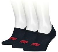 Levis 3P Footie High Rise Batwing Logo Socks Marine Gr 39/42 Herren
