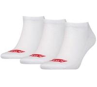 Levi's Unisex Sneaker Socks, White, 39/42