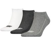 Levi's Unisex Sneaker Socks, Grey, 43/46