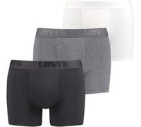 Levi's® Trunks mit Stretch-Anteil im 3er-Pack in Mittelgrau meliert, Größe M, Artikelnr. 1363779M Mittelgrau meliert M Herren