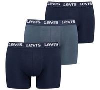 Levis 3P Repeat Logo Boxer Brief Multi Blau Baumwolle Medium Herren