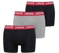 Levis 3P Repeat Logo Boxer Brief Multi Multi-colour-2 Baumwolle Large Herren