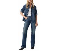 Levi's 501 90s Jeans mit geradem Bein in Mittelblau W32 / L32 Straight Fit