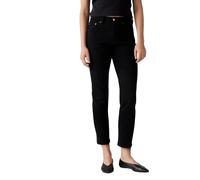 Levi's für Damen. 36200-0085 Jeans 501 Crop Schwarz Sprout schwarz (24/26), Lässig, Baumwolle, Denim, Polyester, Elastan, Nachhaltig