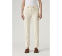 Levi's 501 Crop Spacey Brown Rice Größe: W24L28 | Straight Jeans Outlet | Damen | Braun