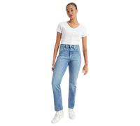 Levi's 501 Damen-Jeans Original Fit in hellem Hollow Days W28 / L30 Straight Fit