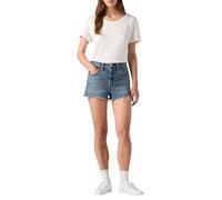 Levi's® Regular Fit Jeansshorts im 5-Pocket-Design Modell '501' in Jeansblau, Größe 25