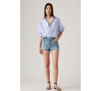 Shorts LEVI'S "501 Original Short" Gr. 29, N-Gr, blau (vague finish) Damen Hosen (65264410-29) vague finish