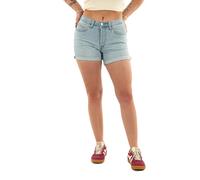 Levi's® Regular Fit Jeansshorts im 5-Pocket-Design Modell '501®' in Hellblau, Größe 24