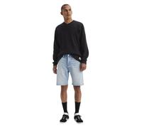 Levis 501 Shorts aus Stretch-Denim in Hellblau W36 Straight Fit