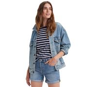Levi's® Regular Fit Jeansshorts im 5-Pocket-Design Modell '501®' in Jeansblau, Größe 25