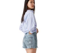 Levi's 501 Shorts mit hohem Bund in hellblauer-Optik W26 Straight Fit