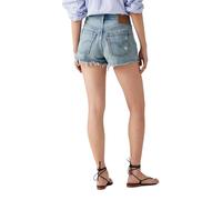 Levi's 501 Shorts mit hohem Bund in hellblauer-Optik W27 Straight Fit