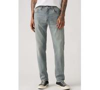 Tapered-fit-Jeans LEVI'S "502 TAPER", Herren, Gr. 30, Länge 32, blau (silent echo), Denim/Jeans, Obermaterial: 99% Baumwolle, 1% Elasthan, Basic, loose fit knöchellang, Jeans, in elegantem, modernem S
