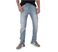 Tapered-fit-Jeans LEVI'S "502 TAPER", Herren, Gr. 36, Länge 34, feelin free, Denim/Jeans, Obermaterial: 99% Baumwolle, 1% Elasthan, Basic, loose fit knöchellang, Jeans, in elegantem, modernem Stil (48
