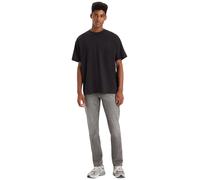 Levi's 502 Taper Jeans in grau aus dehnbarem Denim W36 / L36 Regular Fit