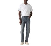 Tapered-fit-Jeans LEVI'S "502 TAPER", Herren, Gr. 30, Länge 30, la la luna, Denim/Jeans, Obermaterial: 99% Baumwolle, 1% Elasthan, Basic, loose fit knöchellang, Jeans, in elegantem, modernem Stil, Top