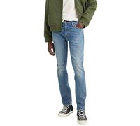 Tapered-fit-Jeans LEVI'S "512 Slim Taper Fit", Damen, Gr. 34, Länge 34, cool as a cucumber adv, Denim/Jeans, Obermaterial: 70% Baumwolle, 28% Lyocell, 2% Elasthan, schmal lang, Jeans, mit Markenlabel