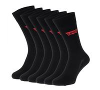 Levi's 6-er Set Socken Schwarz