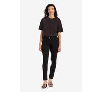 Levi's 711 Double Button Soft Black Größe: W24L32 | Skinny Pants Outlet | Damen | Schwarz