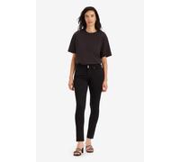 Levi's 711 Double Button Soft Black Größe: W28L32 | Skinny Pants Outlet | Damen | Schwarz