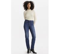 Levi's Jeans 724 High Rise Straight Dark Indigo Worn In Chelsea Carbon Gl US 26/32