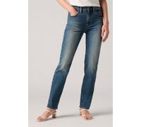 Levi's 724™ High Rise Straight Jeans Dark Indigo Größe: W29L28 | Straight Jeans Outlet | Damen | Blau