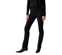 Levis 724 Jeans mit hohem Bund in Schwarz W32-L32 Slim Fit