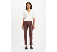 Levi's 724 Leather Pant Brown Größe: W32L32 | Lederhosen Outlet | Damen | Braun
