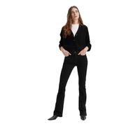 Levi's 725 Bootcut Jeans mit hohem Bund in Schwarz W27 / L32 Slim Fit