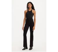 Levi's 725 Flared Jeans Black Größe: W25L30 | Ausgestellte Hosen Outlet | Damen | Schwarz