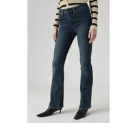 Levi's 725 High Rise Bootcut Blue Swell Größe: W25L32 | Ausgestellte Hosen Outlet | Damen | Blau