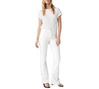 Levi's 726 Hr Flare Soft Clean White