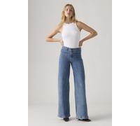 Levi's 728™ Tailored High Rise Wide Leg Jeans Blue Größe: W25L32 | Ausgestellte Hosen Outlet | Damen | Blau