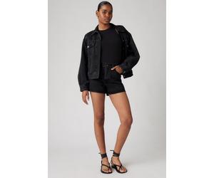 Levi's 80s Mom Short Black Stonewash Größe: W25 | Kurze Sporthosen Outlet | Damen | Schwarz