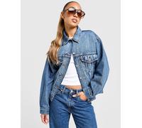 Jeansjacke LEVI'S "90S TRUCKER", Damen, Gr. XS (34), turning heads, Denim/Jeans, Obermaterial: 100% Baumwolle, casual, figurumspielend hüftlang, Langarm Manschette, Jacken (15273354-XS) turning heads