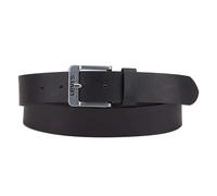 Levi's Gürtel Free Unisex, stabiles Rindsleder, Schwarz, 100 cm