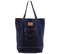 Shopper LEVI'S "THE LEVI'S BACK POCKET TOTE" Gr. B/H/T: 31 cm x 45 cm x 14 cm, blau (navy blue) Damen Taschen Handtaschen in modischer Jeans Optik (89045800-0)