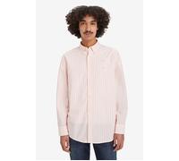 Levi's Herren Authentic Button Down Dean Stripe Pink Icing S