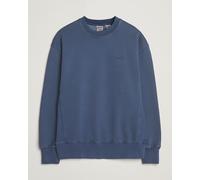 Levi's Herren Authentic Sweatshirt mit Rundhalsausschnitt Sargasso Sea Garment Dye F Sargasso Sea Blue L