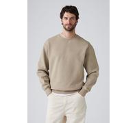 Levi's Authentic Crew Twotone Overdye Egret Größe: S | Pullover Outlet | Herren