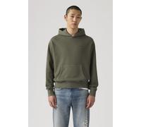Hoodie LEVI'S "THE AUTHENTIC HOODIE", Herren, Gr. M, garment dye kambaba, Sweatware, Obermaterial: 88% Baumwolle, 12% Polyester, unifarben, relaxed fit normal, ohne Ausschnitt, Bündchen, Sweatshirts H