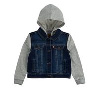 Kinder Kapuzenjacke mit Materialmix Levi's blau Gr. 71