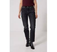 Stretch-Jeans LEVI'S "LV Jeans 501 CURVE BLACKS", Damen, Gr. 30, Länge 32, memories of you, Denim/Jeans, Obermaterial: 99% Baumwolle, 1% Elasthan, casual, bequem lang, Jeans, mit gerader Beinform (531