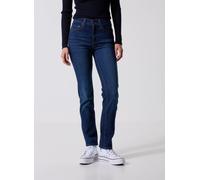 Levi's® - Bekleidung 724 High Rise Straight Dark Indigo - Worn In - blau - Größe 27 X 32